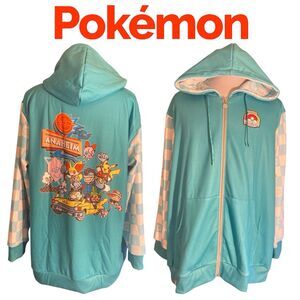 Pokemon World Championships 2025 Anaheim Zip Up Hooded Sweatshirt Hoodie 4XL NEW
